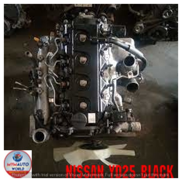 00-17 NISSAN NAVARA/FRONTIER 2.5L YD25 BLACK TAPPET COVER TURBO