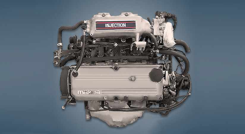 Mazda 323 1.6l Efi -B6- Engine - Engine Only