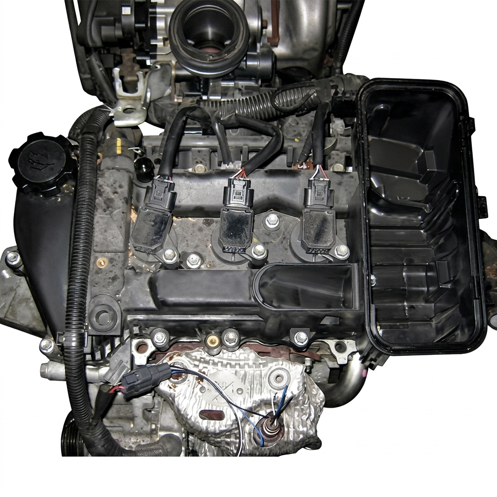 TOYOTA YARIS 1.0L 1KR WITH EGR - ENGINE - ENGINE ONLY