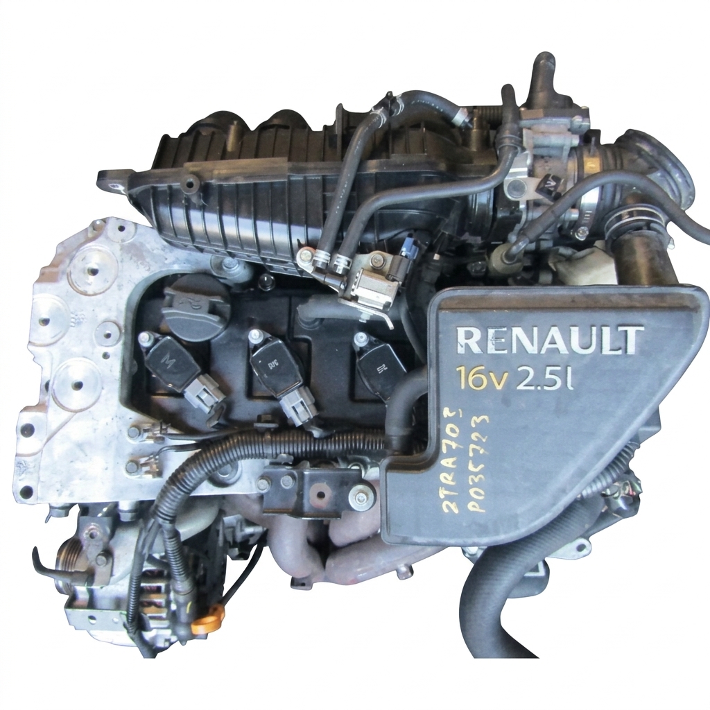 Renault Koleos 2.5l 2tra - engine - engine only
