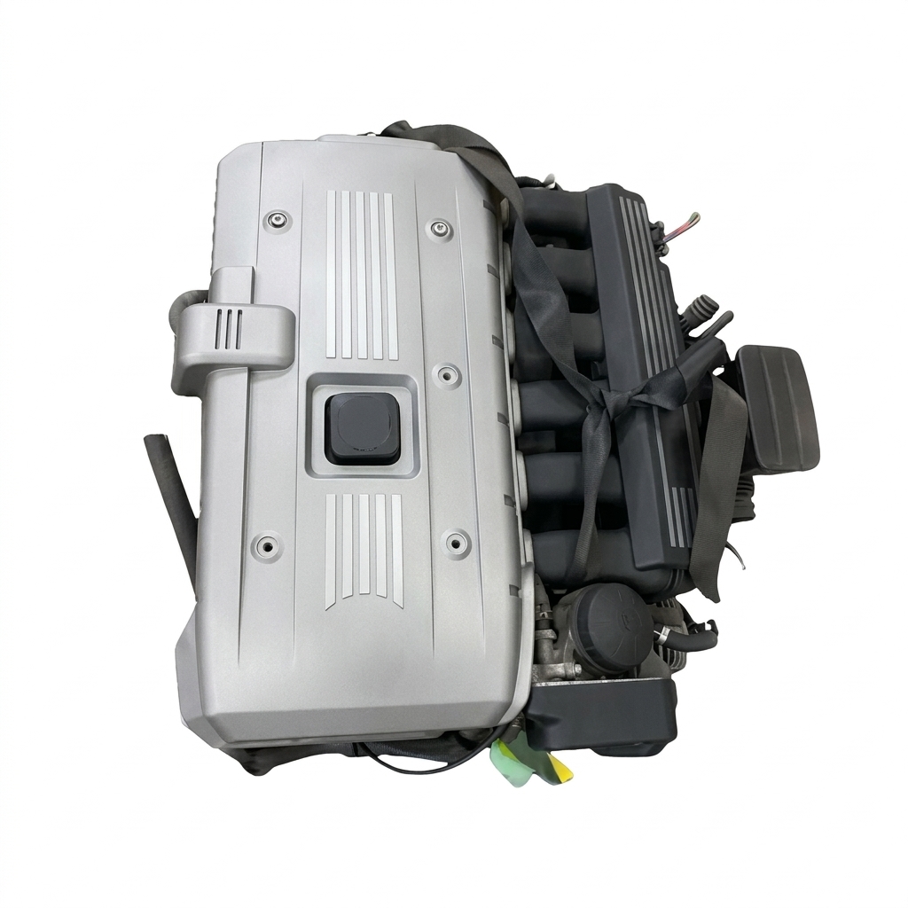 BMW 5 Series (E60 LCI / F10)/BMW 1 Series (E82 / E87 / E88)/BMW X3 (E83)/BMW 3 Series (E90 / E92 / E93 ) 323I/325I N52B25 SILVER COVER - Engine - Engine Only