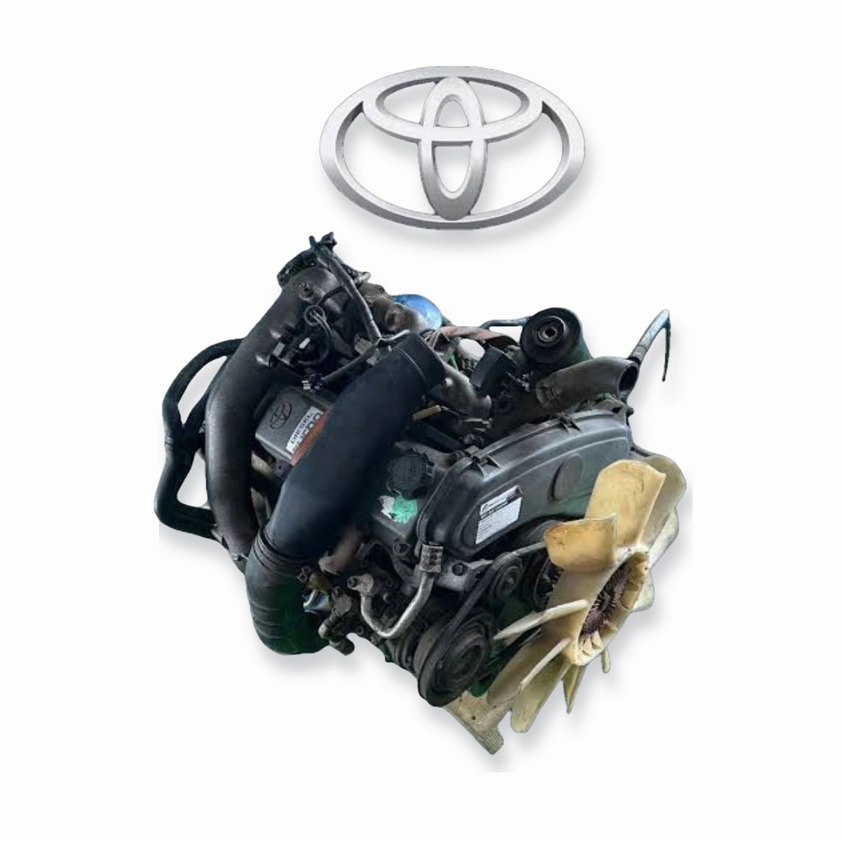 Toyota Hilux / Prado 90 3.0 / Raider 3.0l 1kzte - engine - engine only